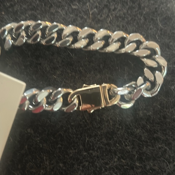 Open edit chain link bracelet gold silver - Picture 3 of 7